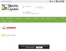 Tablet Screenshot of electriccitymotor00.com